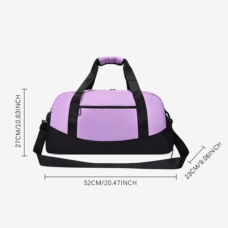 20 Inch Duffel Bag Sports Travel Gym Luggage Bag Main