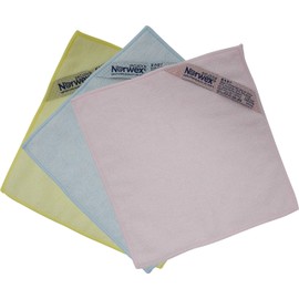 Norwex Baby Microfiber Set of 3 Body Pack Wash Cloths; Antibacterical, Antimicrobial