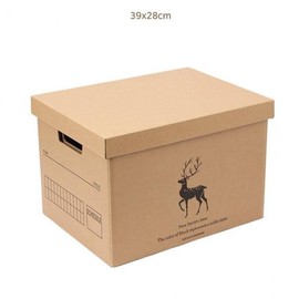 Waterproof multipurpose deer kraft paper box Closet Organization