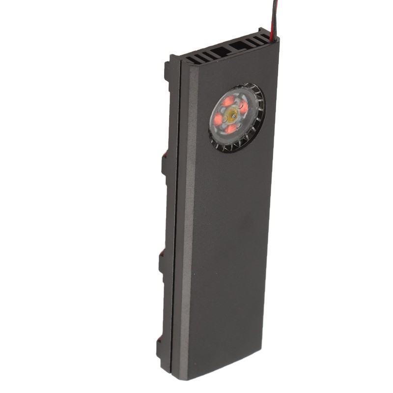 M.2 NGFF NVME SSD Heatsink Quadruple Heat Dissipation 5V Fan