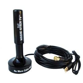 Magic Stick TV MS-50A Amplified Signal Booster Antenna for Digital Free TV OTA