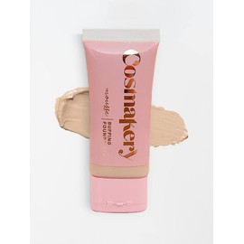 Cosmakery Foundation for Light to Full Coverage - Mousse Liquid Makeup Foundation for Uneven Skin Tone - Diverse Skin Types Mature, Dry, Oily - Oil-free, Cruelty-free (Light)