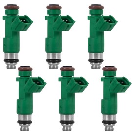 EVERESTWAY Fuel Injector 6PCS Compatible for 2007-2012 Infiniti EX35 FX 35 G35 M35 Compatible for Nissan Altima Compatible for 2008-2013 Nissan Maxima Murano Quest Rogue 2.5L 3.5L Replaces 16600JK20A