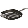 Lodge Cast Iron Grill Pan, Square, 10.5 Inch
