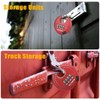 DELSWIN Outdoor Combination Padlock - 4 Digit Heavy Duty Disc