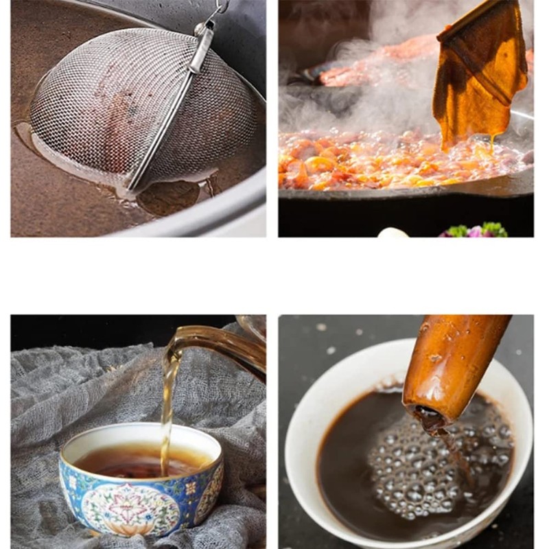 Tea Infuser, Tea Infuser, Tea Ball with Chain, 6 Pieces