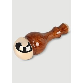 Kansa Wand Face and Foot Massager - Ayurvedic Benefits of Bronze - Restoring Luster Through Detoxification (2 in 1 Desine)