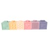 12PCS Children Silicone Building Blocks Soft DIY Educational Chewable Animals