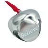 Believe Bell Christmas Tree Hanging Ornaments Sleigh Bells