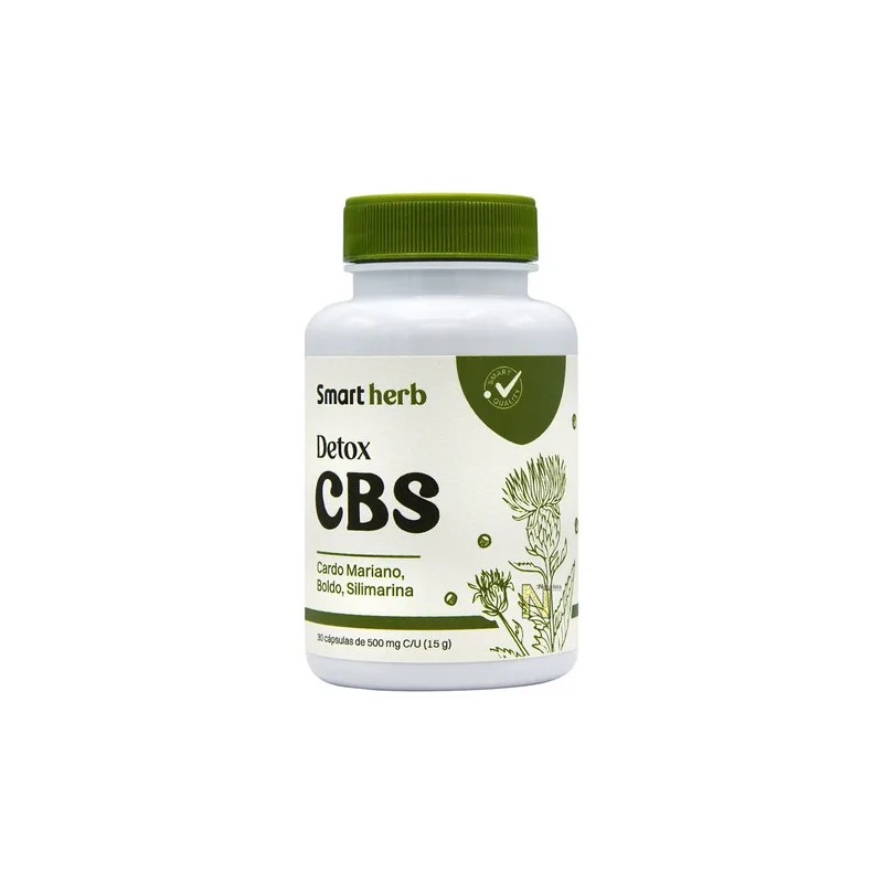 Detox Cbs (30 Cap De 500 Mg C/u) Smart Herb