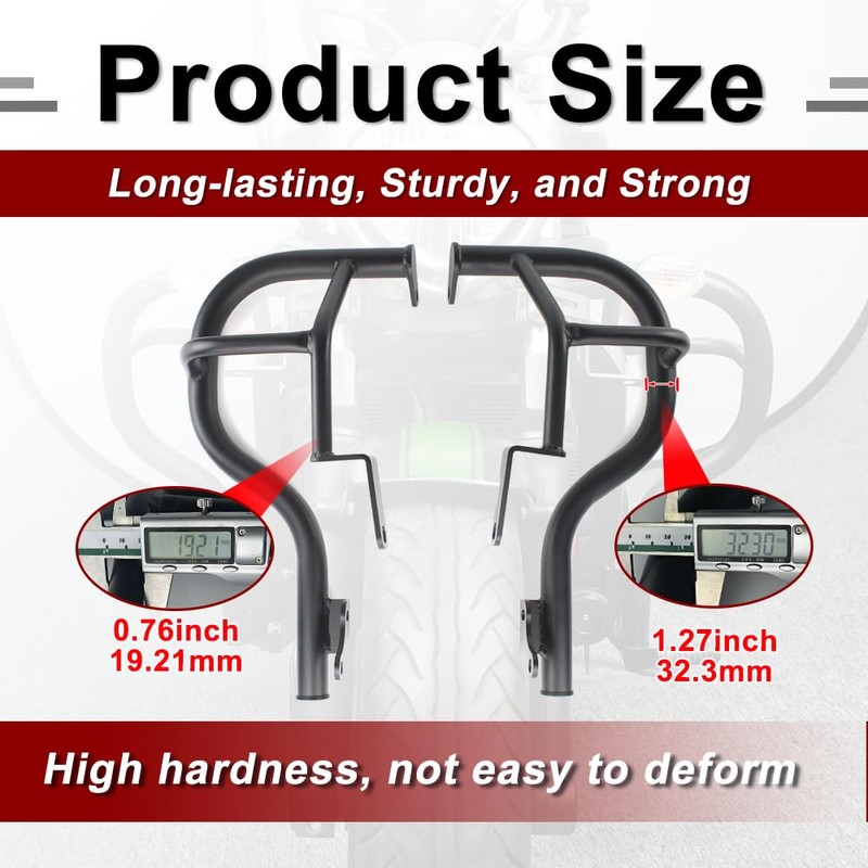 Xitomer Highway Engine Guard Crash Bars Compatible with VulcanS 650