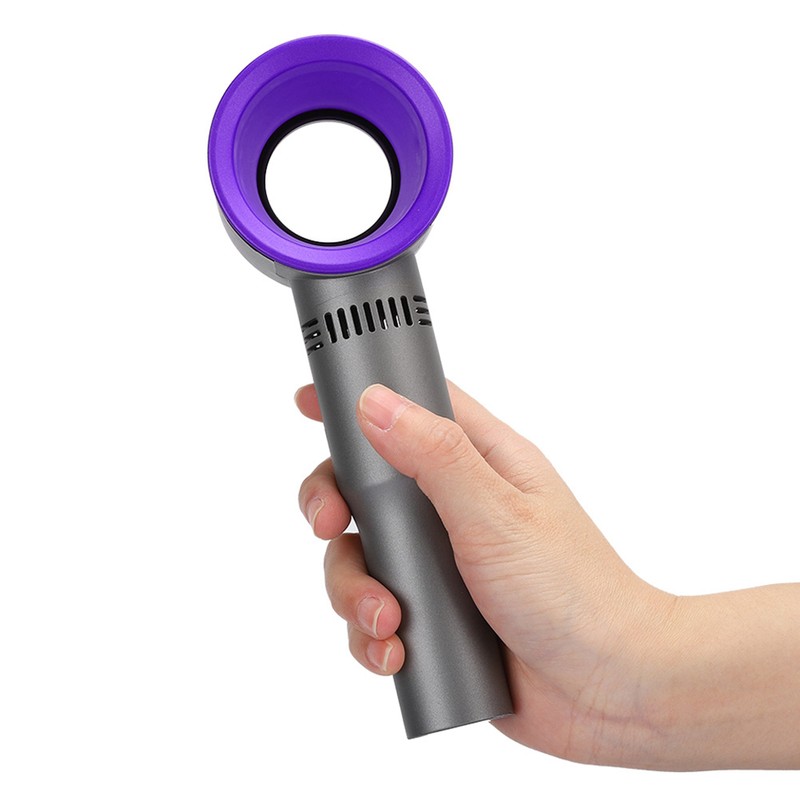 Non Blade Fan Mini Handheld Portable USB Rechargeable Fan Fourth