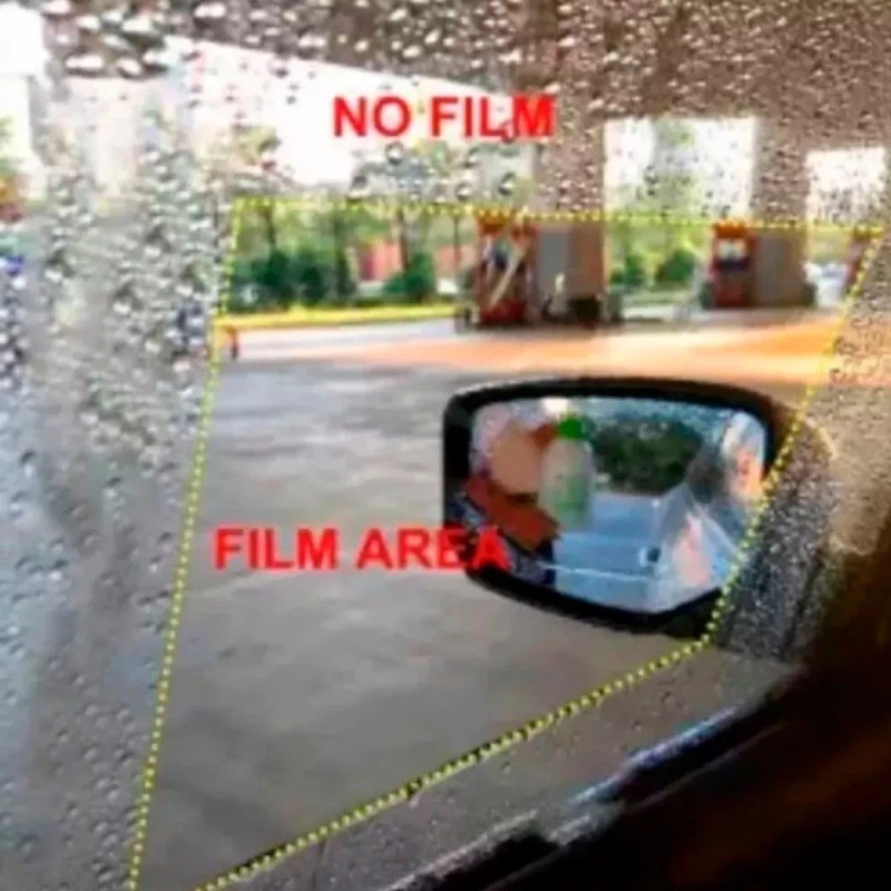 Universo en Linea Mica Antiempañante Película Espejo Retrovisor Y Ventana