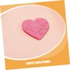 Gatuida 50pcs Heart Shaped Facial Sponges Soft Water Activated Cleansing