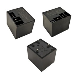 GUUZI Power Relay SPDT PCB Type DC 12V Coil 4 Pins Mini Power Coil Relay Contact 0~250V/30A Pack of 4