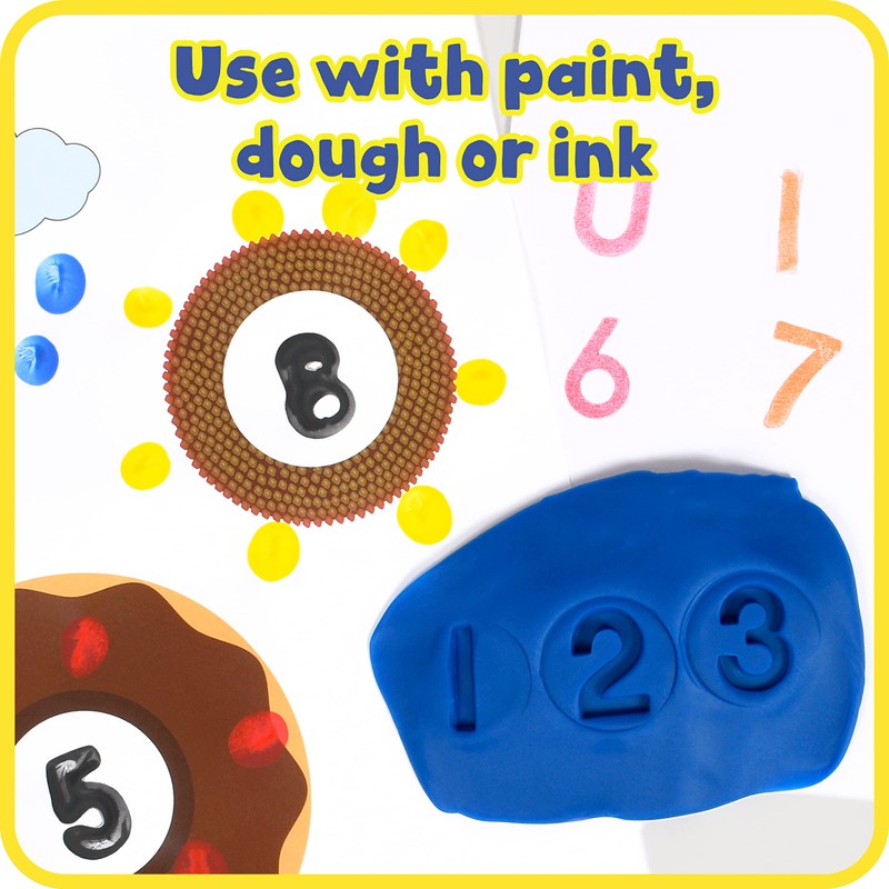 READY 2 LEARN Easy Grip Dough and Paint Stampers |
