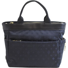 Mezawa Bag 55013 Women's Tote Bag, Shoulder Bag, 2-Way Nylon, Mini Tote, Lightweight, Mini Bag, Handbag, Brand, Small, Crossbody, black (10)