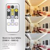 Lepro LED Strip Light, 3000K-6000K Tunable White, 32.8ft Dimmable Bright