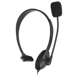 ciciglow Telefon-Headset, Schnurgebundenes Telefon-Headset Mono mit Noise Cancelling-Mikrofon, 3,5-mm-Stecker, Lautstärkeregler, Faltbares Headset für Festnetztelefone