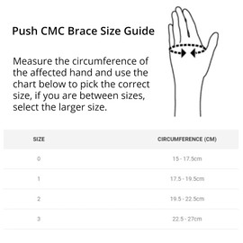 Push ortho CMC 3 Thumb Orthosis Right