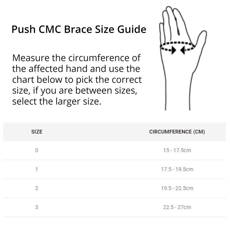 Push ortho CMC 3 Thumb Orthosis Right