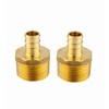 EFIELD Pex 1/2" x 3/4" NPT Adapter Brass Crimp Fittings