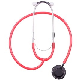 Luxamed Stethoscop Stethoskop Flachkopf LuxaScope Sonus Flat Flex, Alu latexfrei, rot