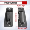 Dunviku Extended Cab Rear Door Handle Set Left Driver Right