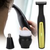 Portable Men Electric Beard Shaver Nose Hair Trimmer Waterproof Facial