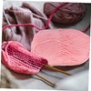 jojofuny 6rolls Lace Yarn Woolen Yarn Crocheting Knitting Chunky Dyed