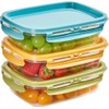 Snips, SnipsLock MIXCOLOR, Set of 3 Food Containers, 3 x
