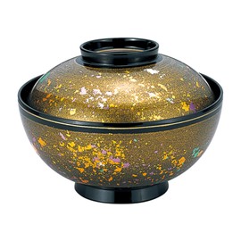 福井クラフト(Fukui Craft) 耐熱 4.5寸 仙才 雑煮椀 金光彩 70000970