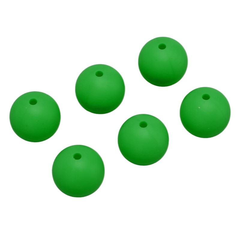 105pcs 15mm Silicone Beads Bulk Round Silicone Beads Loose Beads
