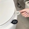 Bombinate Toilet Seat Lid Handle Toilet Set of 4 Sanitary
