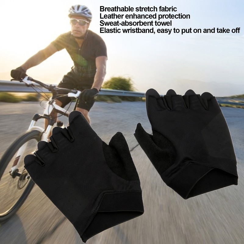 Fitness Gloves Breathable Non Slip Ridding Gloves for Weightlifting Yoga
