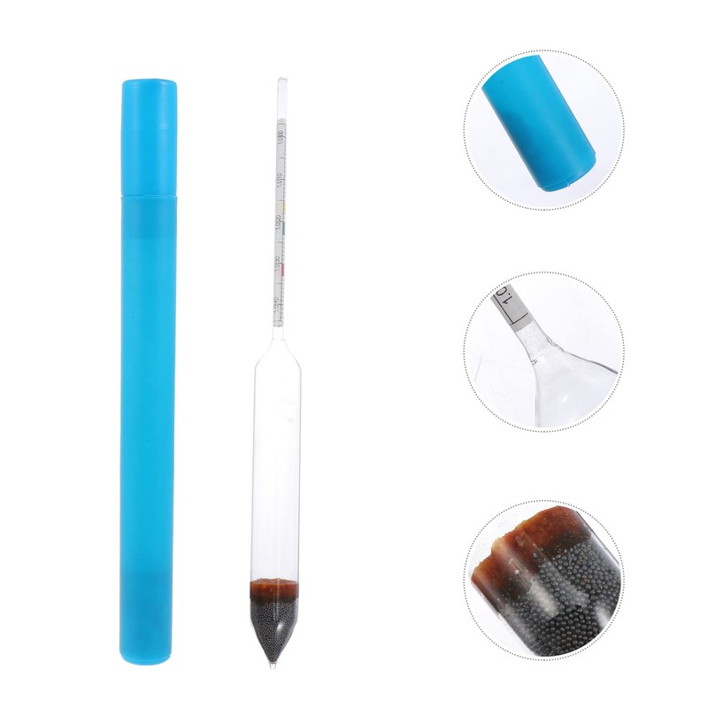 balacoo Sea Water Densitometer Brine Hydrometer- High Precision Salinity Hydrometer-