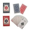 Pailing Technologies BICYCLE 86 Riderback Playing Cards Red/Blue Bridge Size