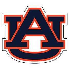 Craftique Auburn Tigers Decal (REF AU DE (4"), 4 in)
