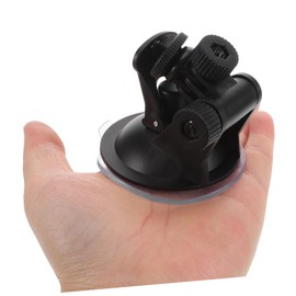 Levemolo Car Suction Cup Camera Mount Durable Vibration Dashboard Holder for Dash Action Cameras Versatile Screw Thread for Windshield Dashboard Use