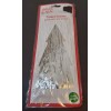 Holiday Style Christmas Silver Tinsel 18 Inch Silver Strands Tree