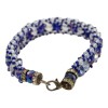 Ilde (pulsera) Tapete Yemayá (azul/cristalino) X Pieza