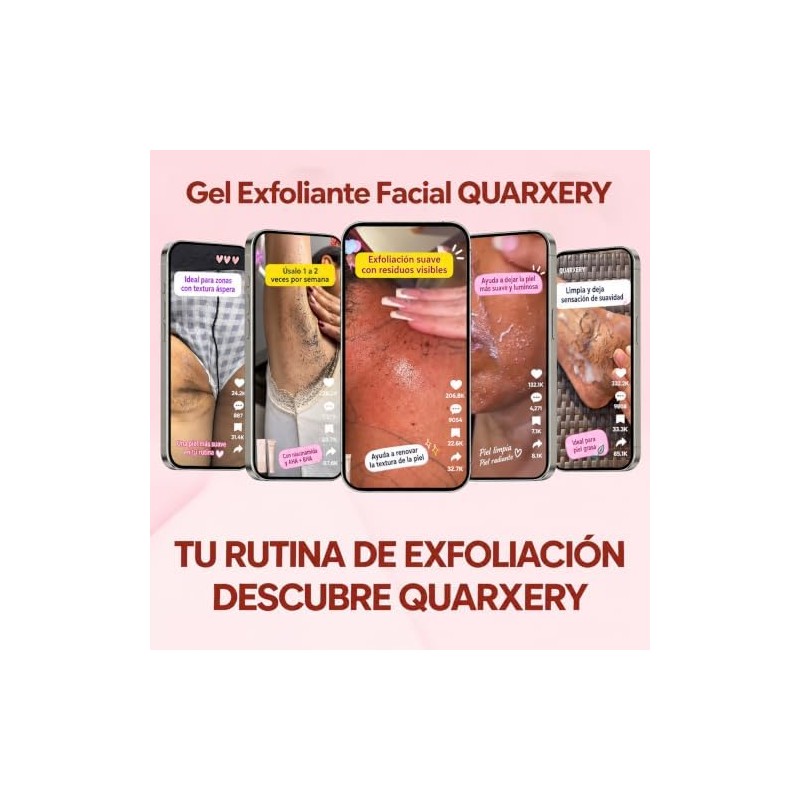 QUARXERY Gel Exfoliante Purificante