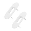2Pcs WH01X24381 4502680 Washer Lid Lock Bezel Fit for GE/Hotpoint