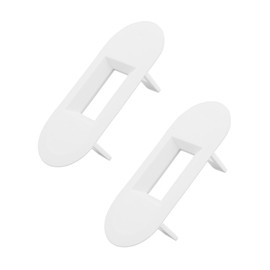 2Pcs WH01X24381 4502680 Washer Lid Lock Bezel Fit for GE/Hotpoint Top Load Washing Machine