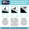 Miles Racing - Disc Brake Pads - Sintered - AVID