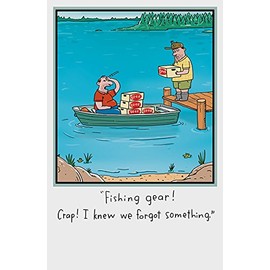 Humorous Fishing Gear Birthday Card