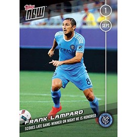 Topps MLS NYCFC Frank Lampard #25 Now Trading Card