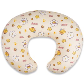 LLCJYYCY Nursing Pillow & Breastfeeding Pillow – Ergonomic C-Shape for Breastfeeding & Bottle Feeding, Breathable with Washable Cover (0-18Months), Tummy Time & Sitting Support