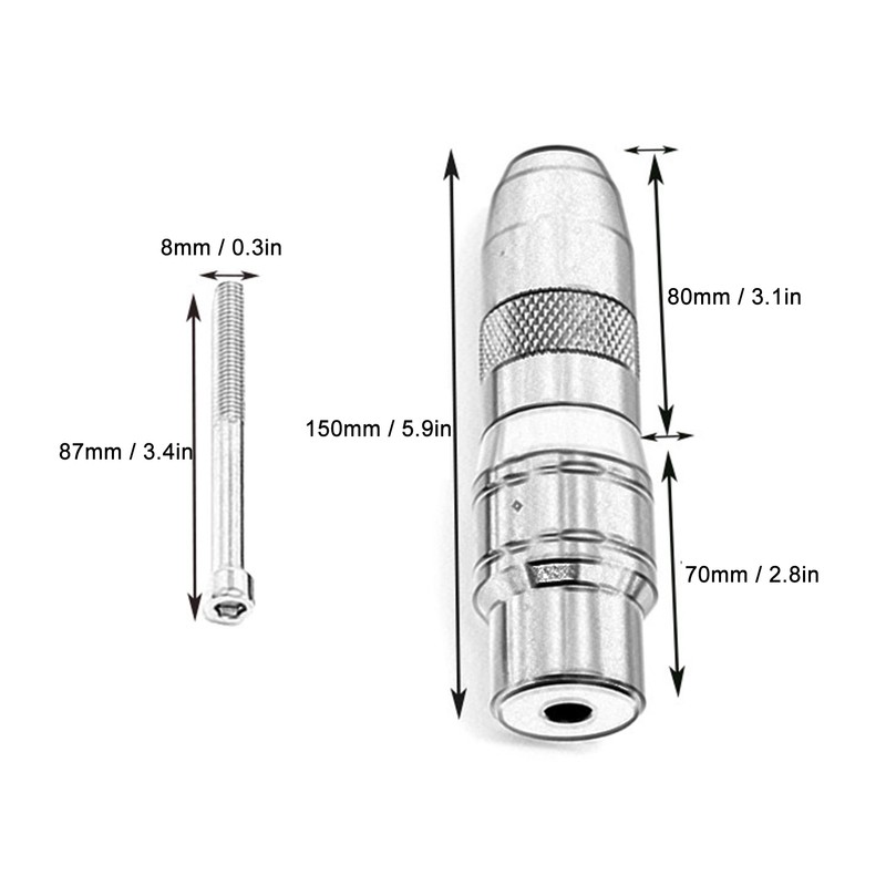 Motorcycle Exhaust Pipe Slider Aluminum Alloy Anti Falling Guard Protector