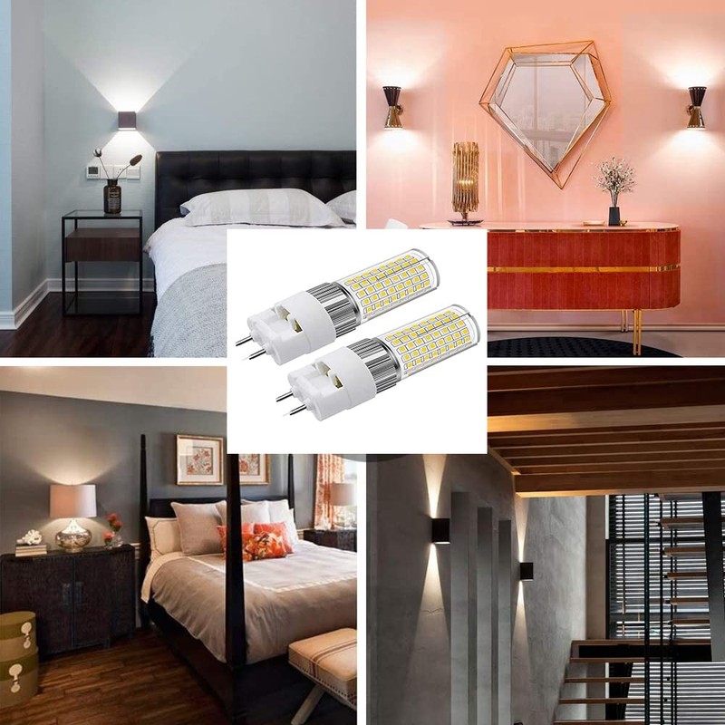 LED G12 Bulb 16W, 2-Pin Base Corn Light, 150 Watt